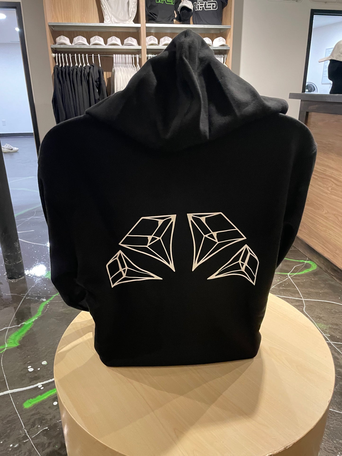 Lifted Zip-Up w/White Logo